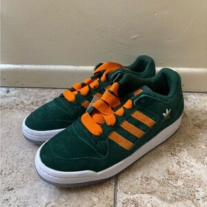 Adidas Men's Forum Low CL NCAA Size 11 Miami 2025 |HQ7483|